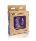 WOMANVIBE ALSAN HUEVO CONTROL REMOTO SILICONA MORADO