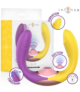 INTENSE WILLOW ESTIMULADOR 3 EN 1 DE SUCCION Y VIBRACION
