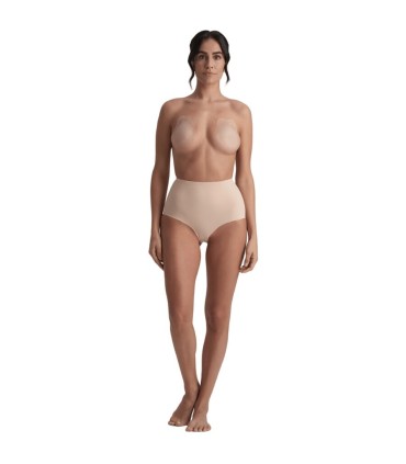BYE BRA RABBIT COPAS DE SILICONA BEIGE TALLA M