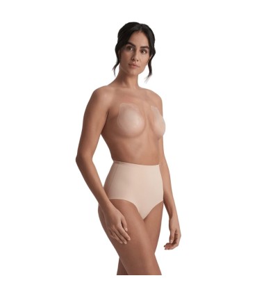 BYE BRA RABBIT COPAS DE SILICONA BEIGE TALLA XL