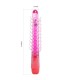 BAILE FLEXI VIBE SENSUAL SPINE BENDABLE VIBRATING DILDO LILA 235 CM