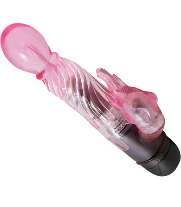 BAILE GIVE YOU A KIND OF LOVER VIBRADOR CON RABBIT ROSA 10 MODOS