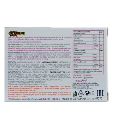 HOT EXXTREME LIBIDO CAPS WOMAN 5 UNITS