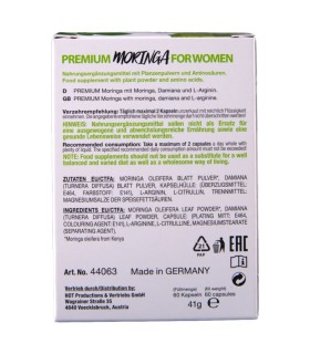 HOT MORINGA WOMEN CAPS WOMAN 60 UNITS