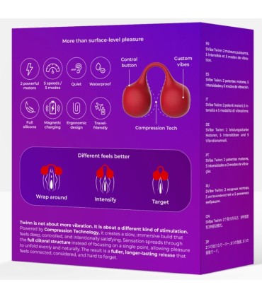 SNAIL VIBE TWINN CHERRY FINGER VIBRATOR