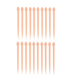 DIABLO PICANTE PENIS SPIDERED STICKS FOR MEAT 20 UNITS