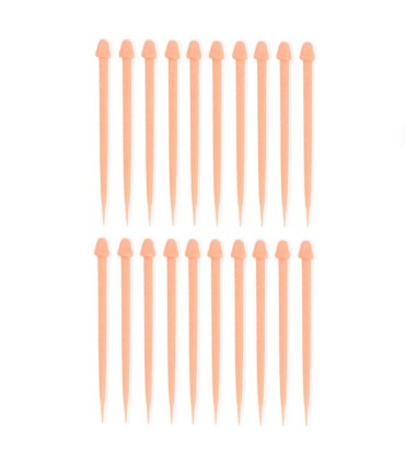 DIABLO PICANTE PENIS SPIDERED STICKS FOR MEAT 20 UNITS