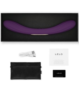LELO BOOMERANG DOUBLE ENDED VIBRATOR PURPLE