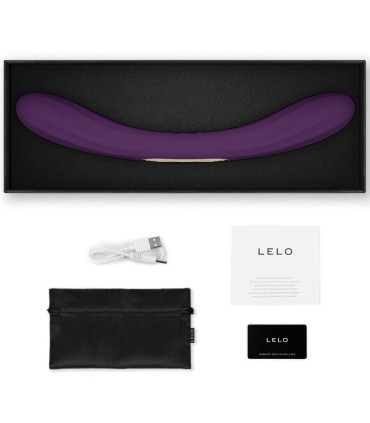 LELO BOOMERANG DOUBLE ENDED VIBRATOR PURPLE
