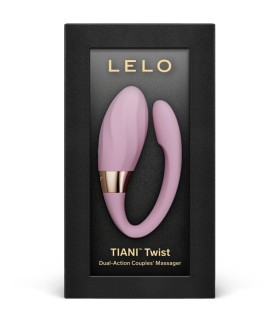 LELO TIANI TWIST COUPLES VIBRATOR SOFT PINK