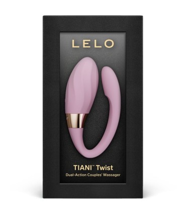 LELO TIANI TWIST COUPLES VIBRATOR SOFT PINK