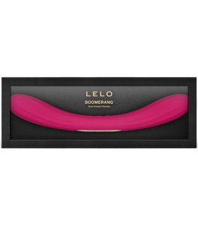 LELO BOOMERANG DOUBLE ENDED VIBRATOR CERISE