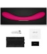 LELO BOOMERANG DOUBLE ENDED VIBRATOR CERISE