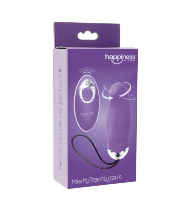 TOYJOY HAPPINESS MY ORGASM EGGSPLODE VIBRADOR CONTROL REMOTO