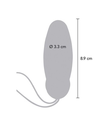 TOYJOY HAPPINESS IM SO EGGCITED VIBRADOR CON CONTROL REMOTO AZUL