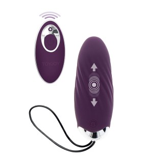 TOYJOY HAPPINESS KNOCK KNOCK EGGSTAVAGANT VIBRADOR CON CONTROL REMOTO MORADO