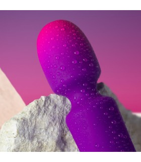 ROCKS OFF GLO GIRL VIBRADOR WAND MINI MORADO