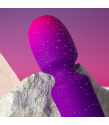 ROCKS OFF GLO GIRL VIBRADOR WAND MINI MORADO