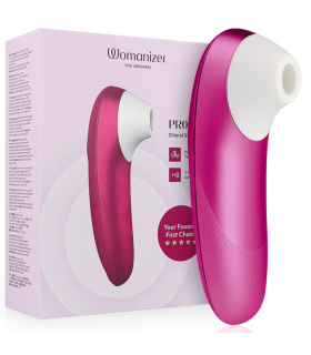WOMANIZER PRO VIBRANT CLITORAL STIMULATOR PINK