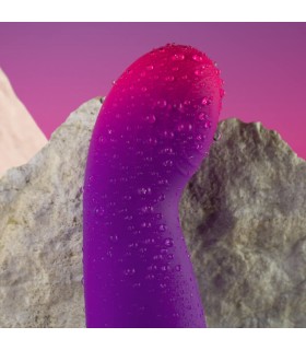 ROCKS OFF GLOW GIRL VIBE VIBRADOR G SPOT DISCRETO MORADO