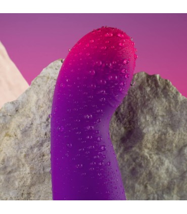 ROCKS OFF GLOW GIRL VIBE VIBRADOR G SPOT DISCRETO MORADO