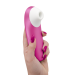 WOMANIZER PRO VIBRANT CLITORAL STIMULATOR PINK
