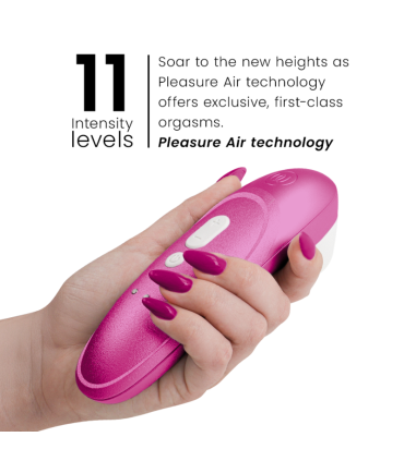 WOMANIZER PRO VIBRANT CLITORAL STIMULATOR PINK