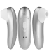 WOMANIZER PRO VIBRANT CLITORAL STIMULATOR SILVER GREY