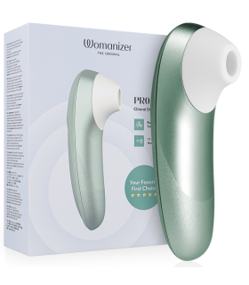 WOMANIZER PRO VIBRANT CLITORAL STIMULATOR SAGE GREEN