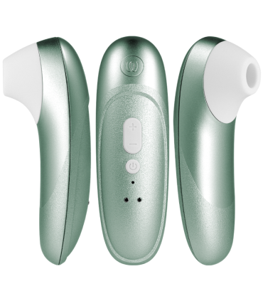 WOMANIZER PRO VIBRANT CLITORAL STIMULATOR SAGE GREEN