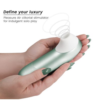 WOMANIZER PRO VIBRANT CLITORAL STIMULATOR SAGE GREEN