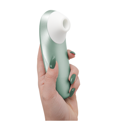 WOMANIZER PRO VIBRANT CLITORAL STIMULATOR SAGE GREEN