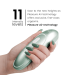 WOMANIZER PRO VIBRANT CLITORAL STIMULATOR SAGE GREEN