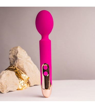ROCKS OFF ORIEL VIBRADOR WAND FLEXIBLE FUCSIA