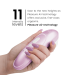 WOMANIZER PRO VIBRANT CLITORAL STIMULATOR LILAC