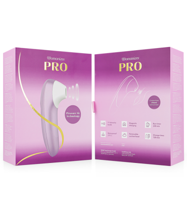 WOMANIZER PRO VIBRANT CLITORAL STIMULATOR LILAC