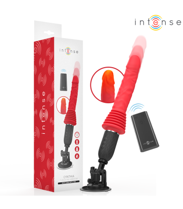 INTENSE CYNTHIA VIBRADOR THRUSTING CONTROL REMOTO CON CALOR