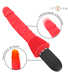 INTENSE CYNTHIA VIBRADOR THRUSTING CONTROL REMOTO CON CALOR