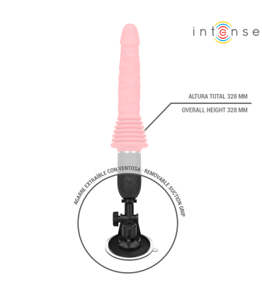 INTENSE CYNTHIA VIBRADOR THRUSTING CONTROL REMOTO CON CALOR