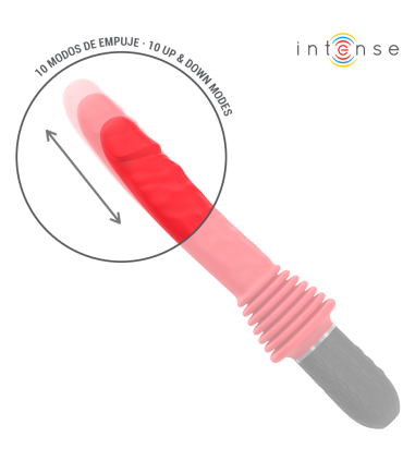 INTENSE CYNTHIA VIBRADOR THRUSTING CONTROL REMOTO CON CALOR