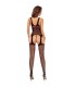PASSION BS122 BLACK OPEN BODYSTOCKING