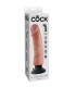 KING COCK DILDO VIBRADOR 23 CM NATURAL