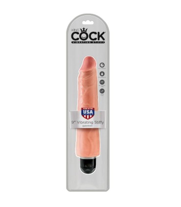 KING COCK VIBRADOR REALISTICO STIFFY 23 CM NATURAL
