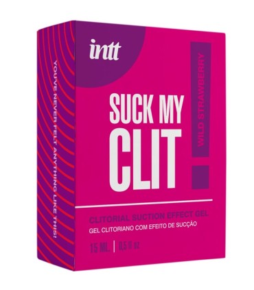 INTT SUCK MY CLIT SUCTION EFFECT GEL WILD STRAWBERRY 15 ML