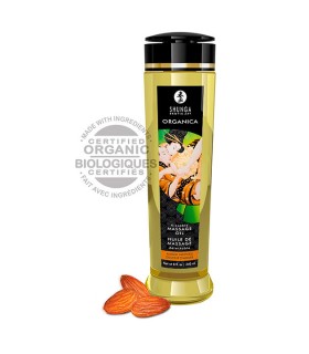 SHUNGA ACEITE DE MASAJE ORGANICO ALMENDRA 240 ML