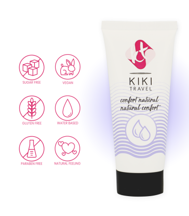 KIKI TRAVEL GEL DESLIZANTE NATURAL CONFORT 50 ML