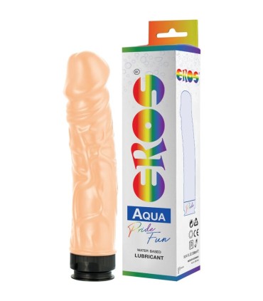 PRIDE EROS AQUA LGBT PRIDE DILDO CON LUBRICANTE BASE AGUA