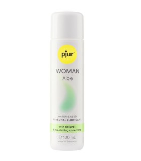 PJUR WOMAN ALOE LUBRICANTE BASE AGUA 100 ML