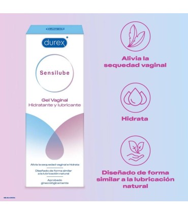DUREX SENSILUBE GEL HIDRATANTE Y LUBRICANTE 40 ML