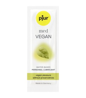 PJUR MED VEGAN GLIDE WATER BASED LUBRICANT 2 ML
